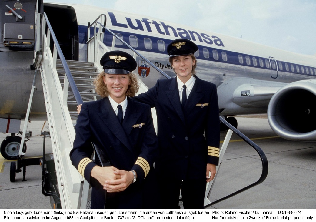 Kobiety za sterami samolotów Lufthansy latają już od 30 lat