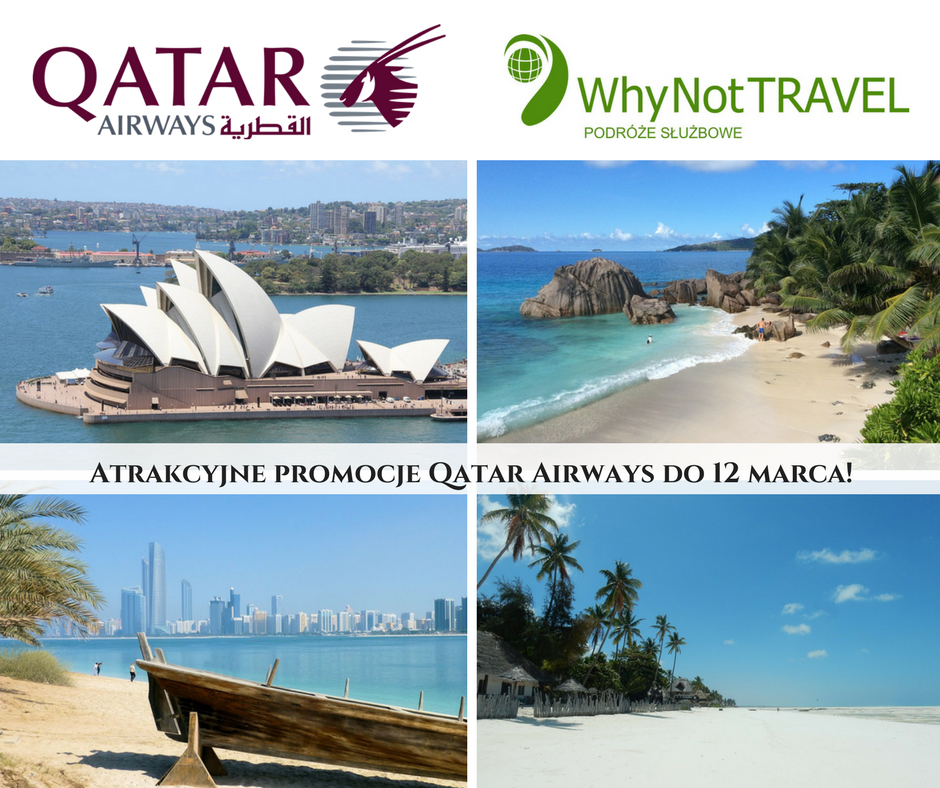 Aktualna promocja Qatar Airways do 12 marca