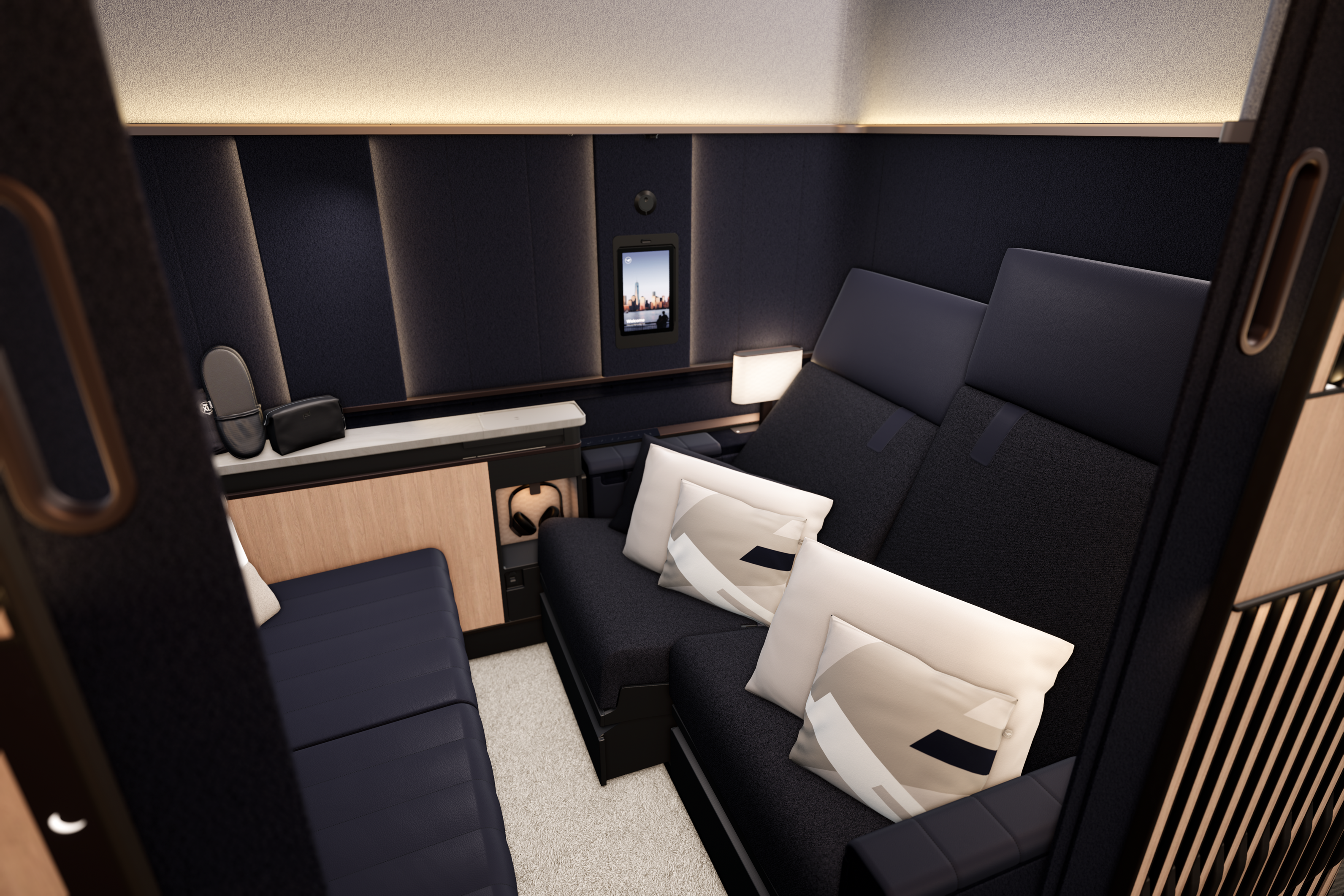 Lufthansa Allegris First Class Suite Plus bez dodatkowej opłaty za rezerwację miejsca Lufthansa Allegris First Class Suite Plus bez dodatkowej opłaty za rezerwację miejsca