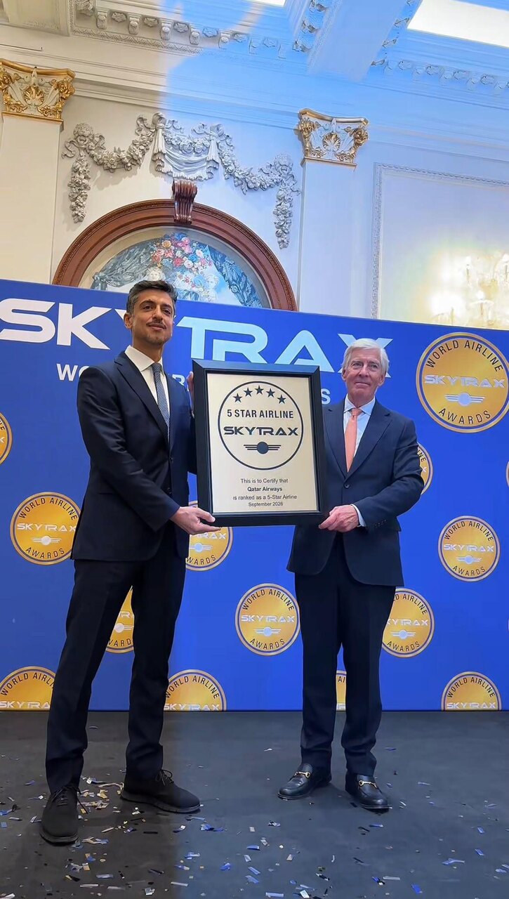 Qatar Airways z czterema nagrodami Skytrax 2026