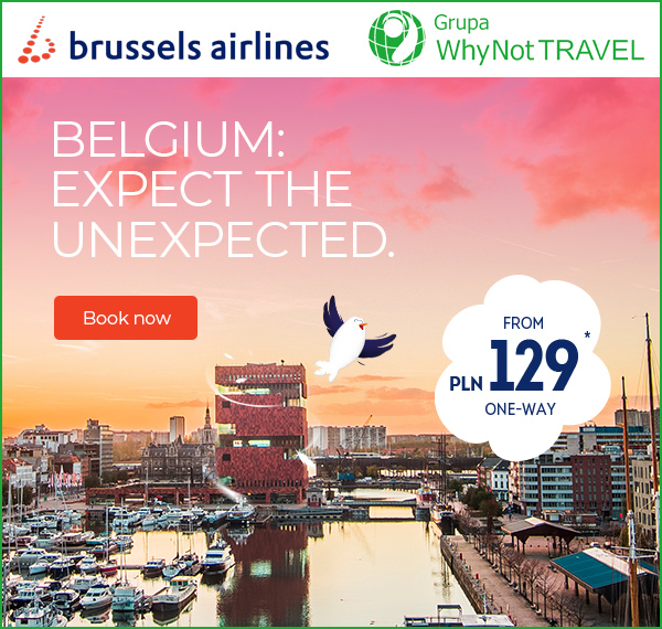 Brussels Airlines: przełam rutynę i poleć do Brukseli! 