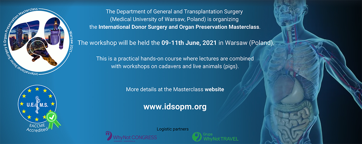 International-Donor-Surgery-and-Organ-Preservation-Masterclass-09-11-czerwca-2021-roku-w-Warszawie.