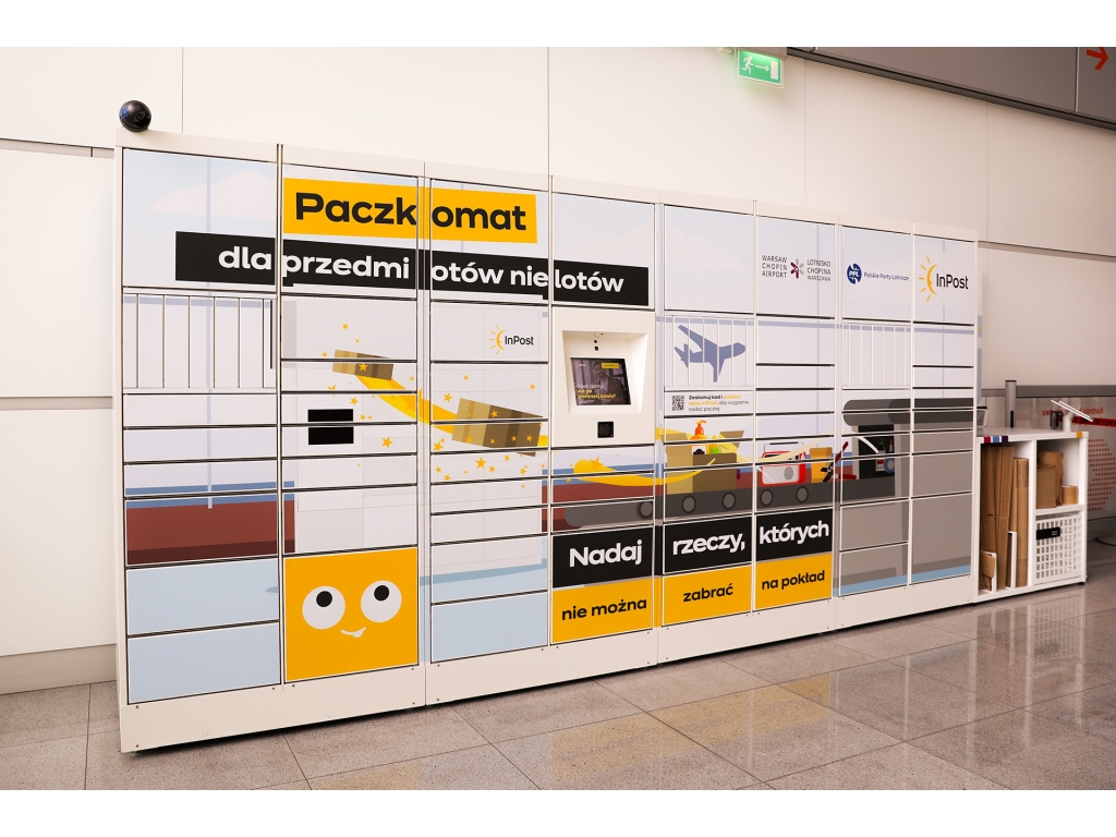 Urządzenie Paczkomat® – Pierwsze Rozwiązanie w Europie na Lotnisku Chopina