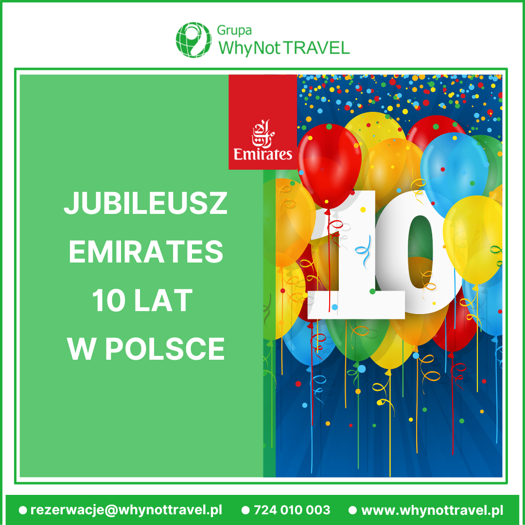 Jubileusz Emirates w Polsce – 10 lat