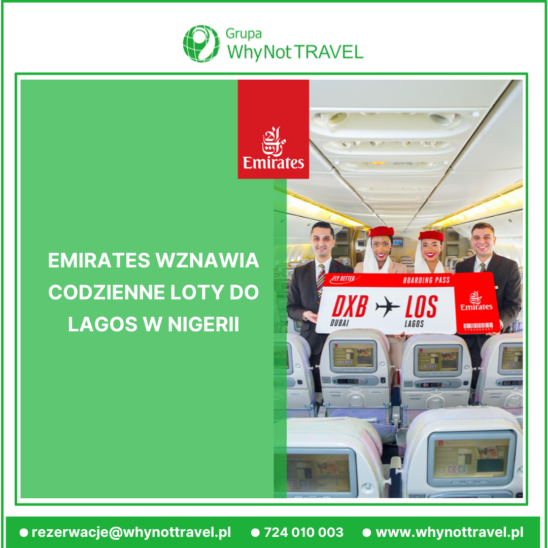Emirates wznawia codzienne loty do Lagos w Nigerii