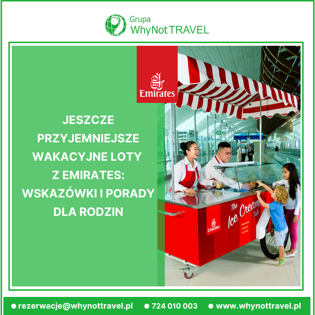 komfort na pokładzie Emirates