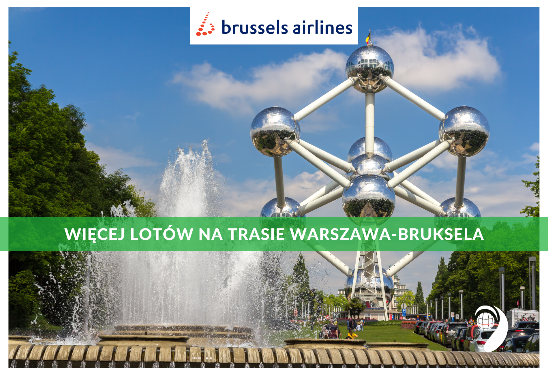 Więcej lotów Warszawa-Bruksela: 12 razy tygodniowo z Brussels Airlines!