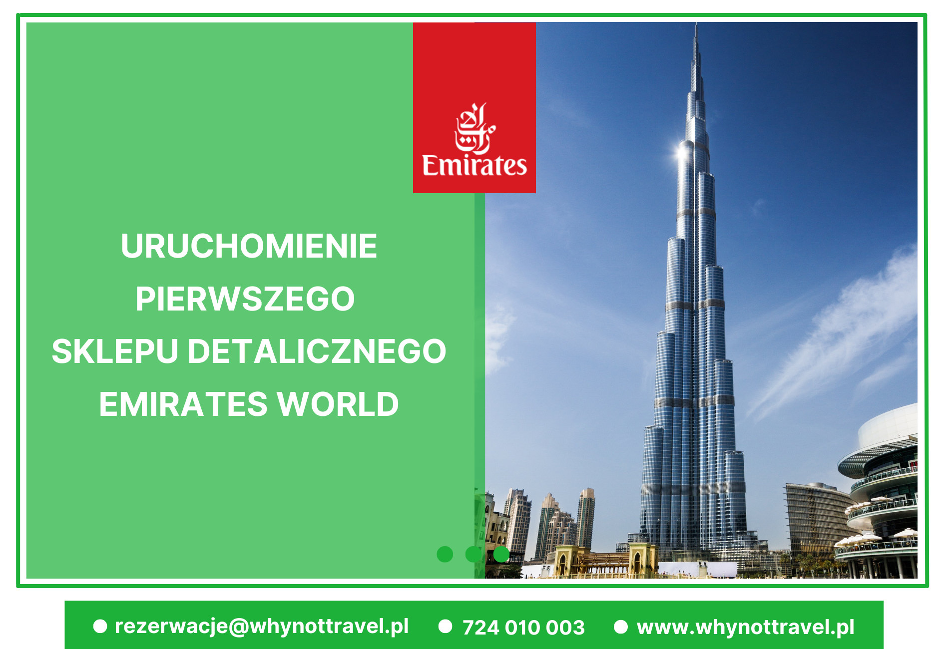 Emirates uruchamia Emirates World