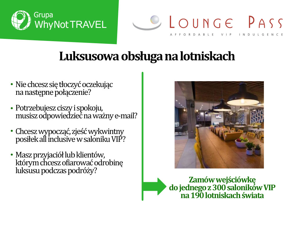 Lounge Pass - luksusowa obsługa na lotnisku