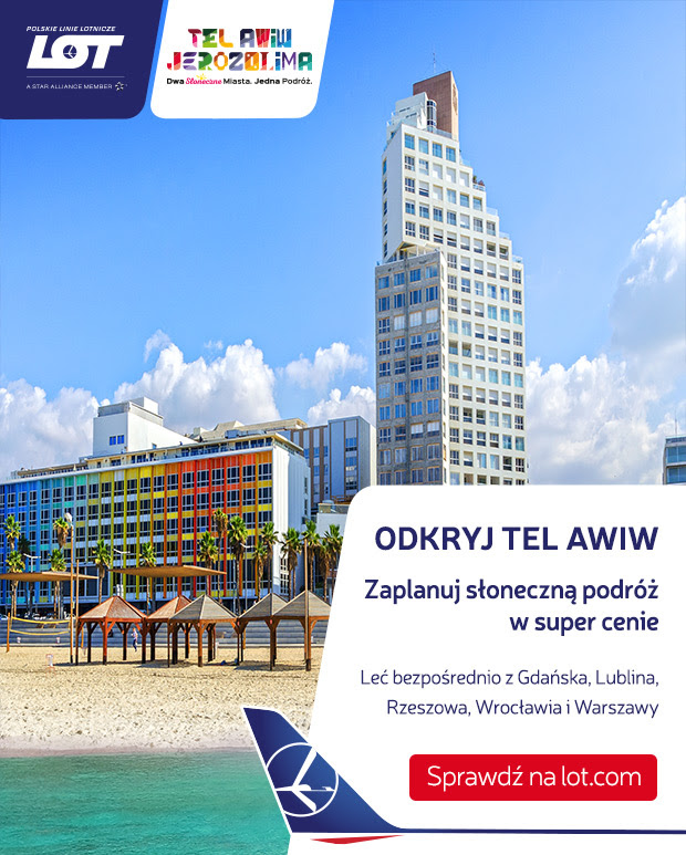 LOT: Bezpośrednie loty do Tel Awiw