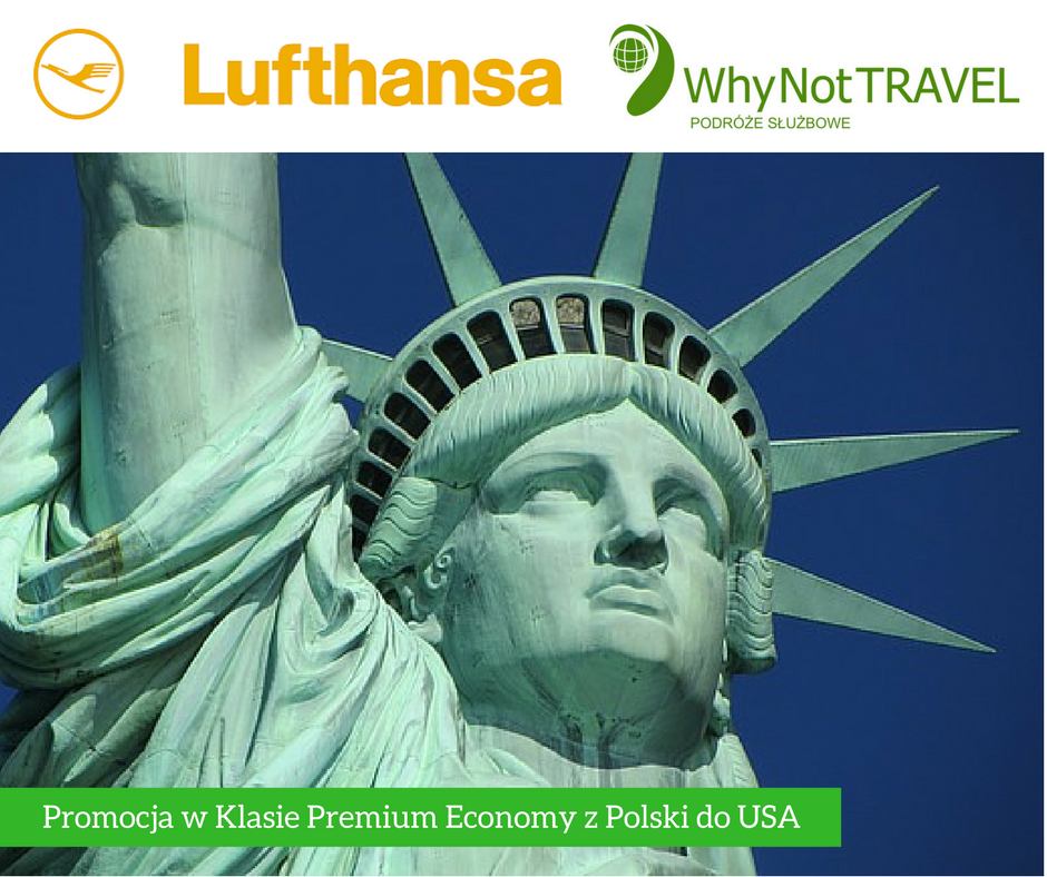 Promocja w Klasie Premium Economy z Polski do USA